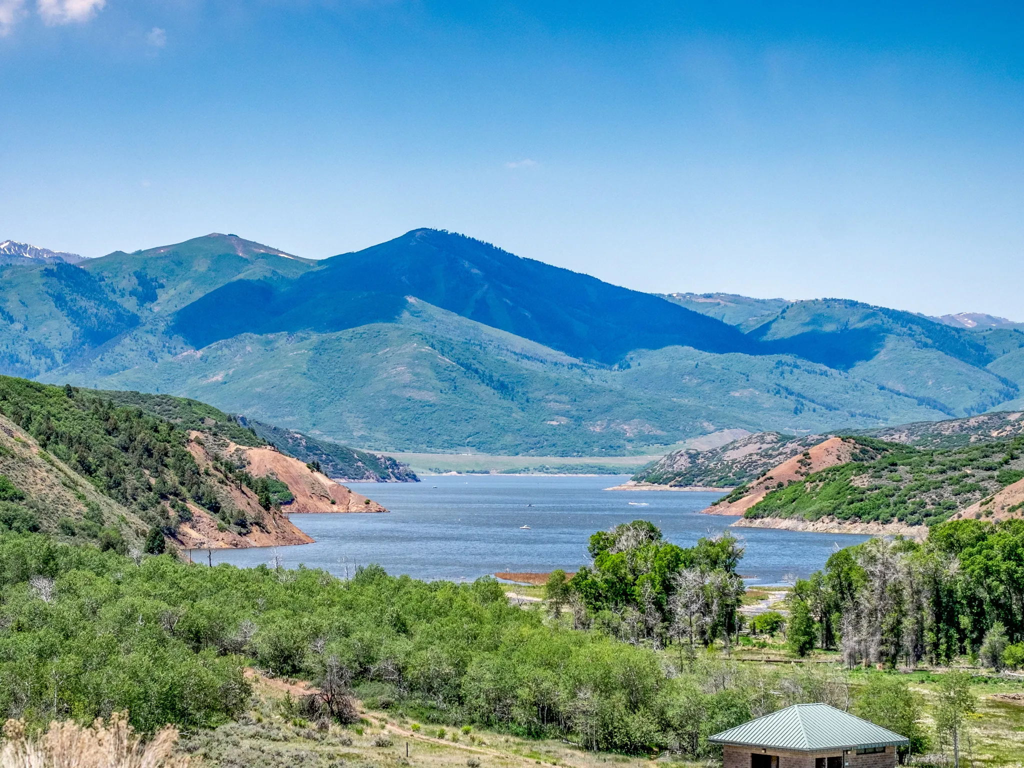 Overlooking Jordanelle Reservoir