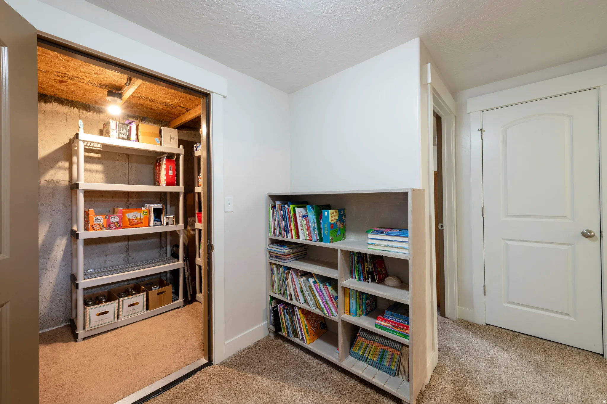 View of storage room