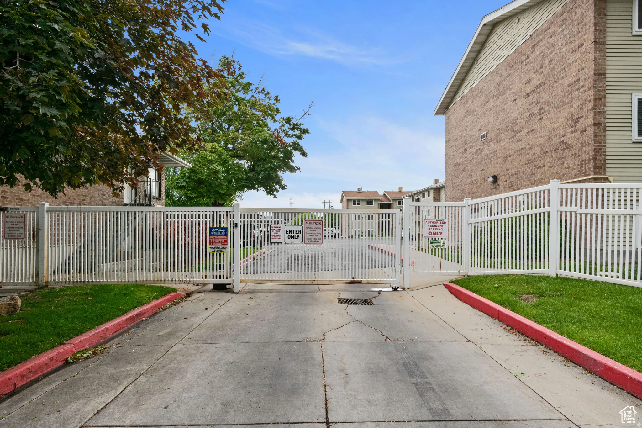 View of gate