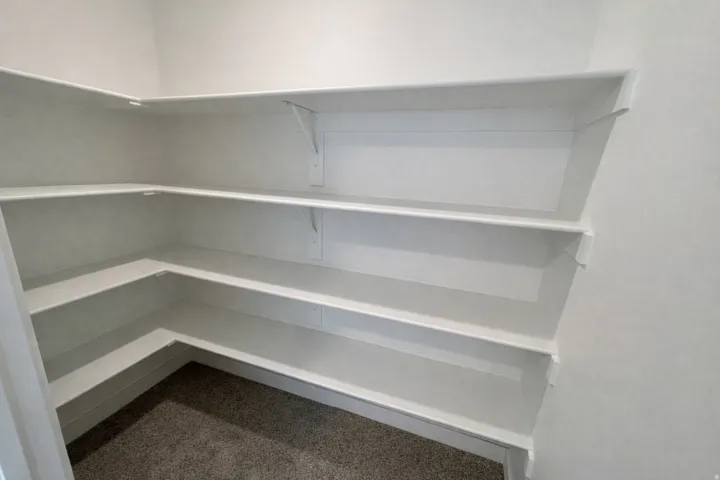 View of storage area