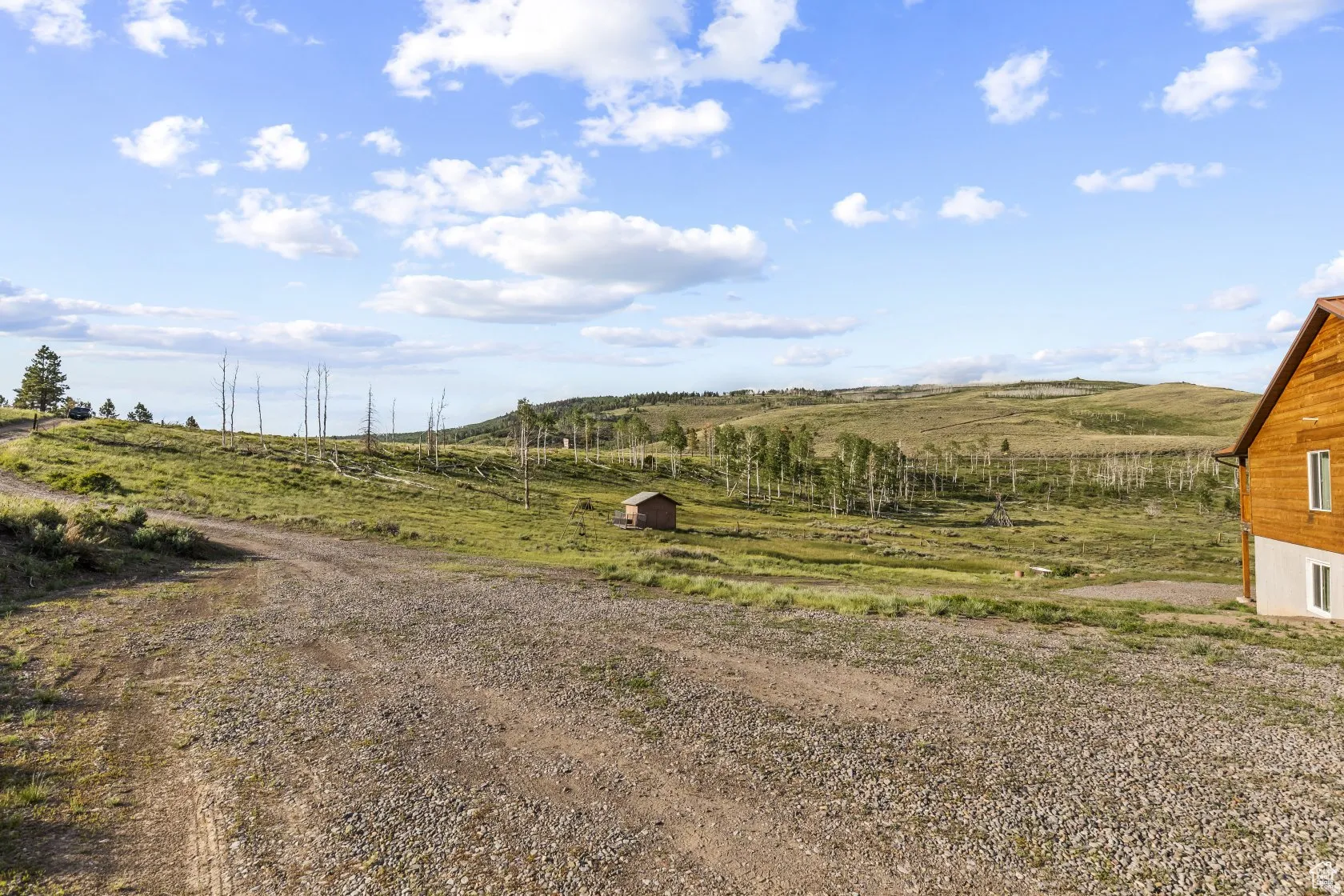 View of yard with a view of rural / pastoral area