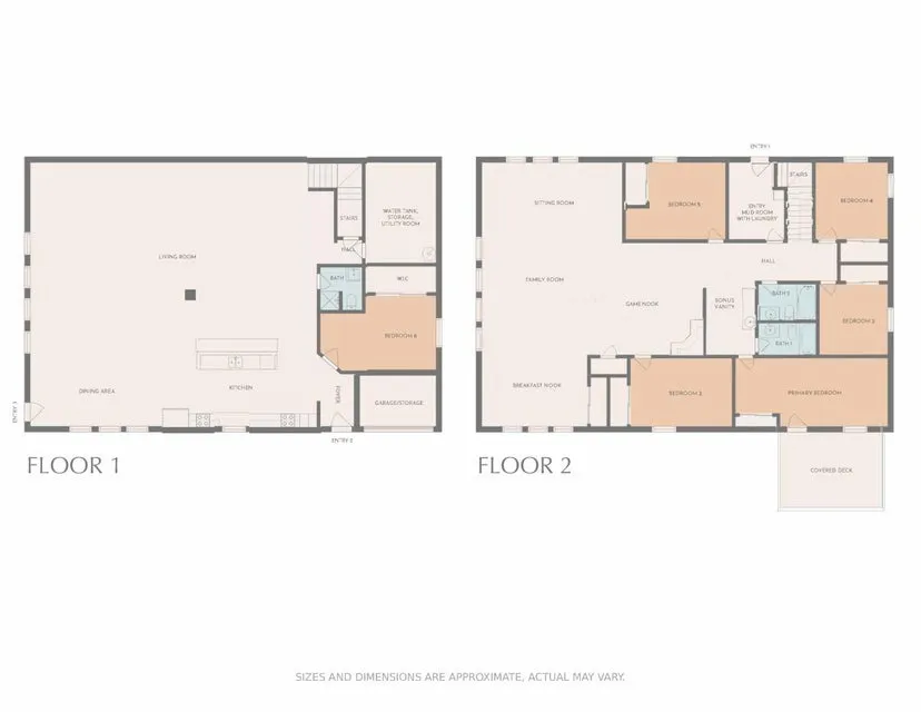 View of home floor plan