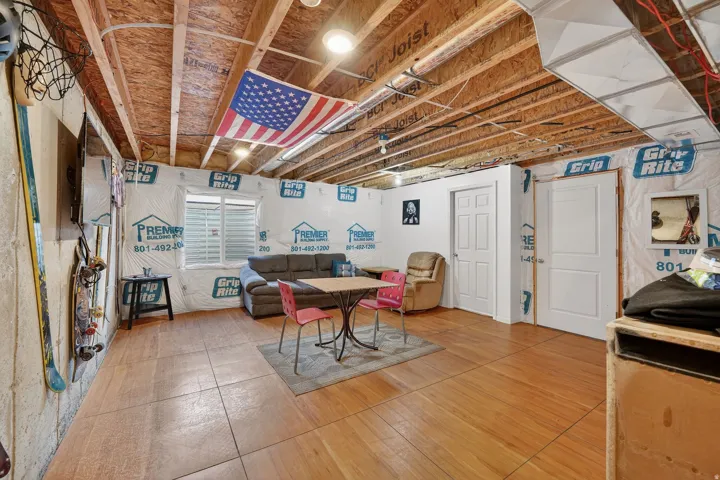 View of dining space