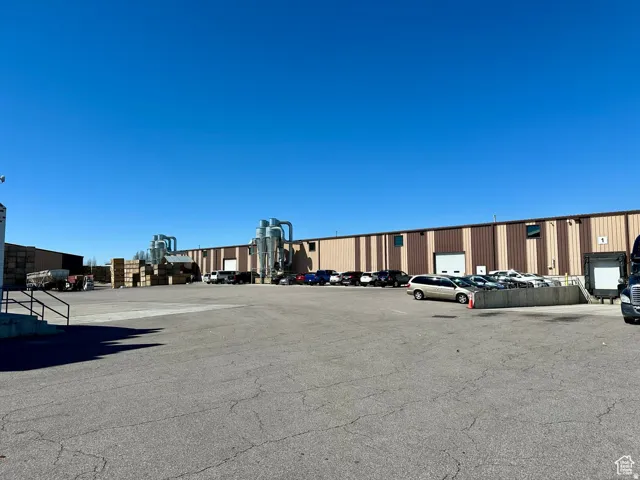 View of uncovered parking lot