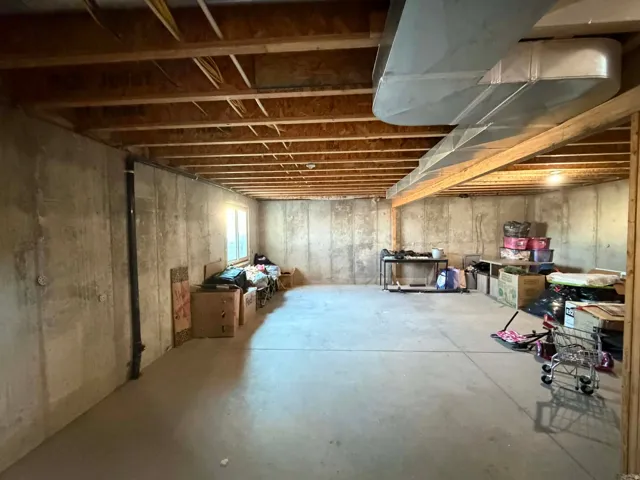 View of basement