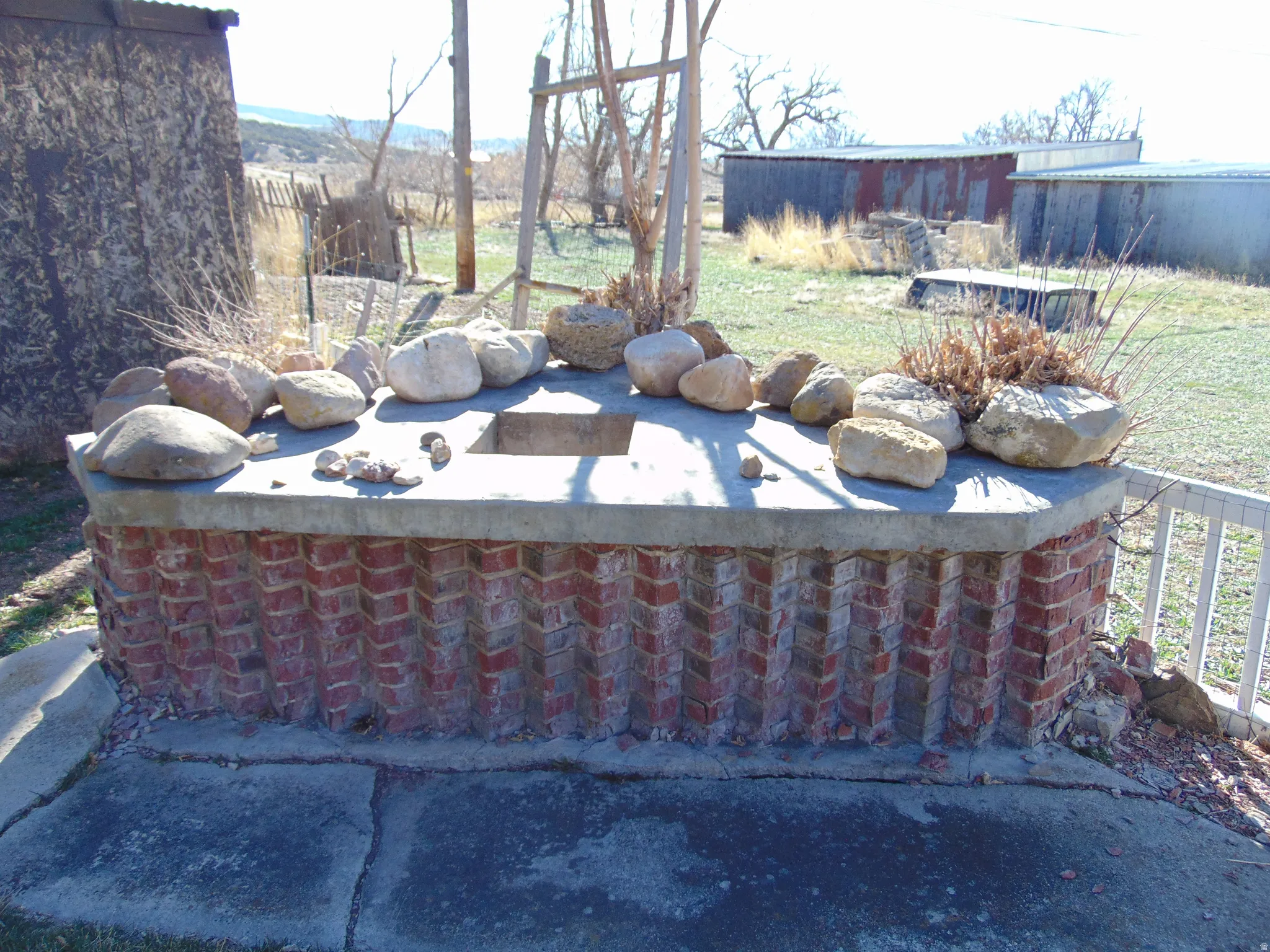 Possible fountain or firepit