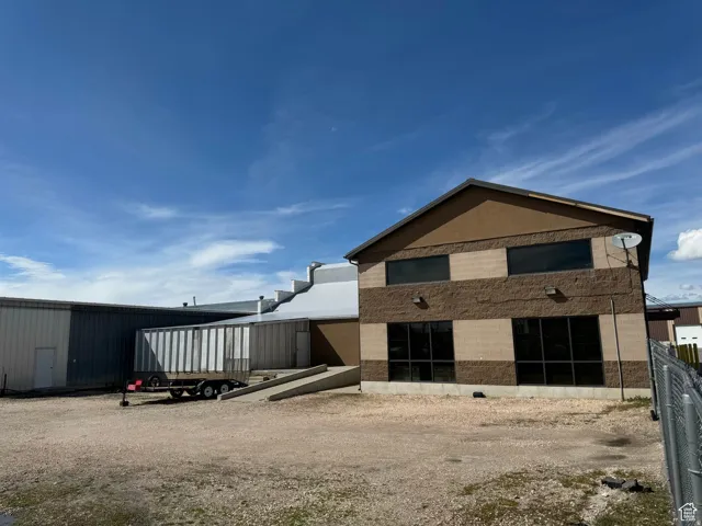Back of property