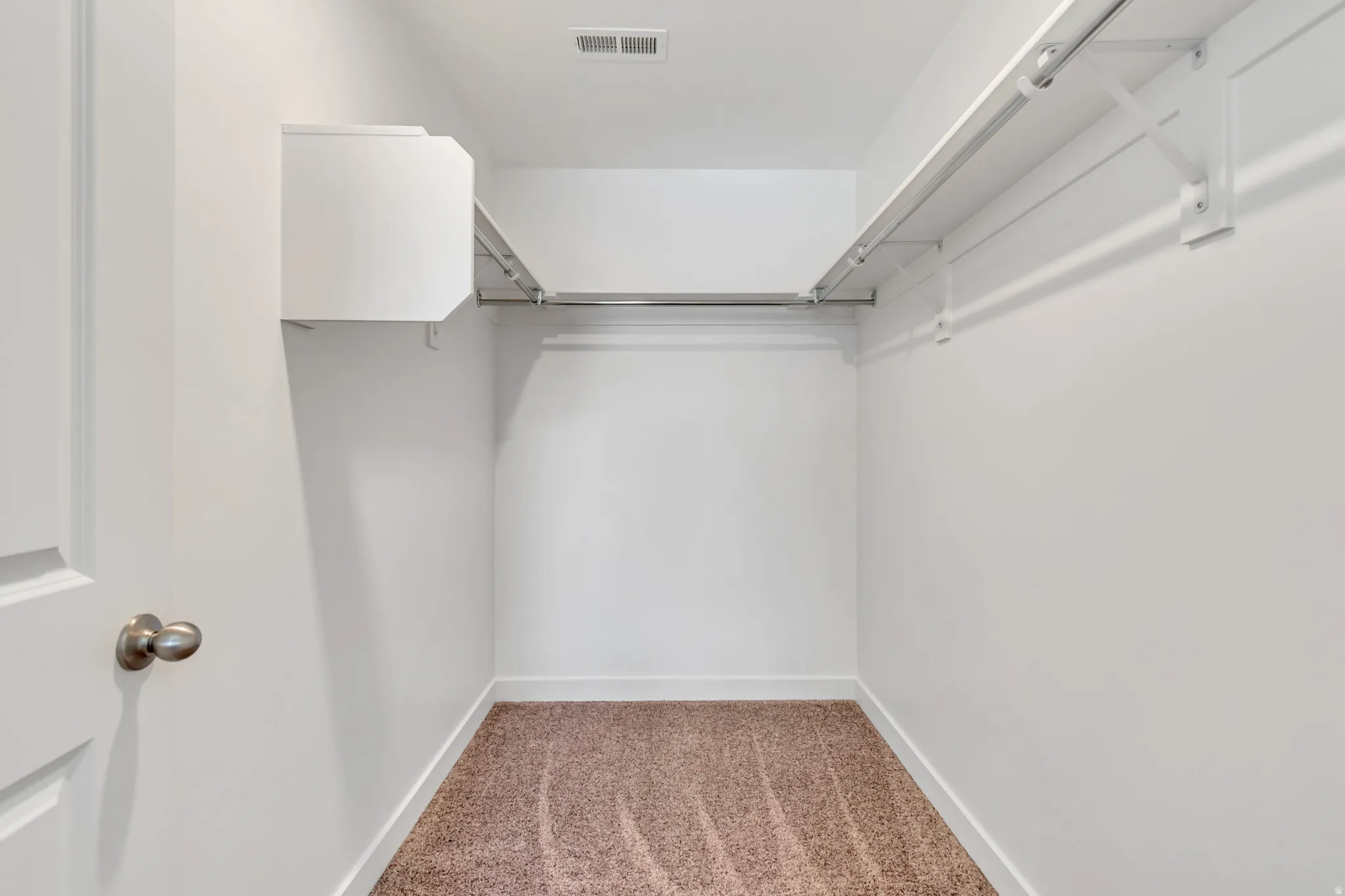 Extra large walk in closet in the generously sized second bedroom. Great storage!