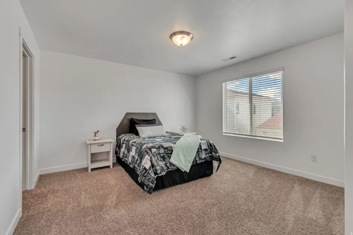 Wow! Oversized second spare bedroom with extra-large walk-in closet