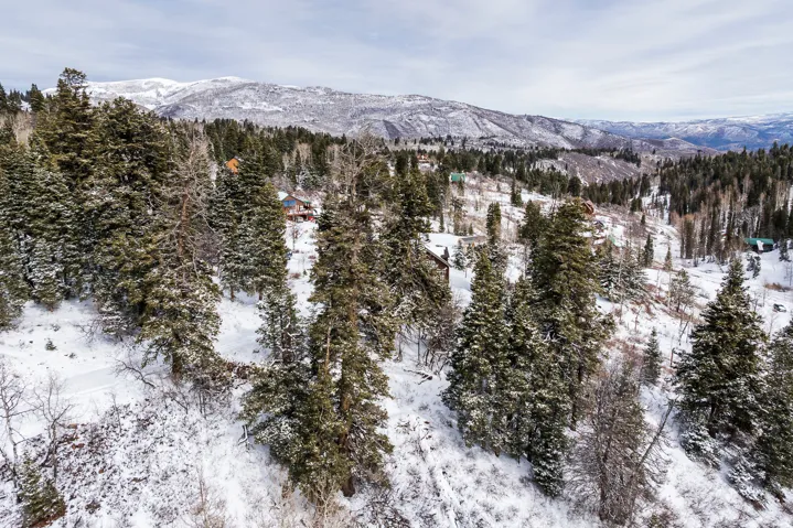 View of mountain backdrop