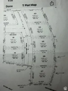 Survey map / technical document