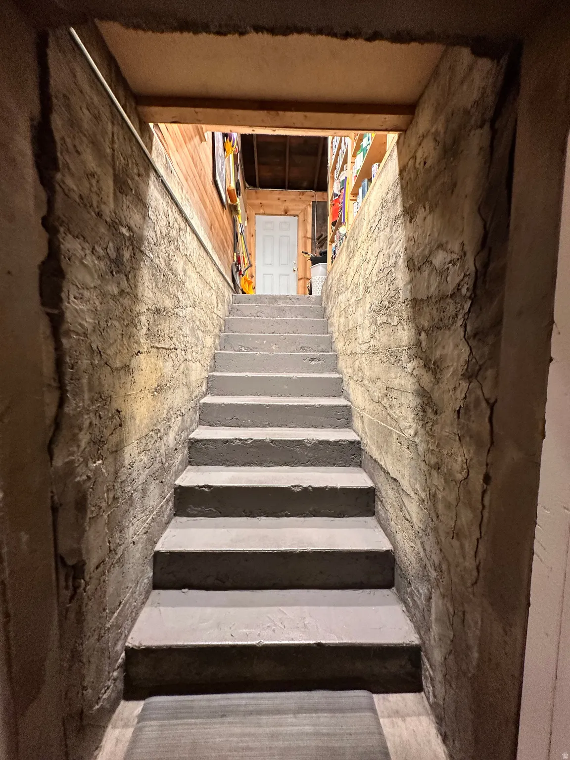 View of stairs