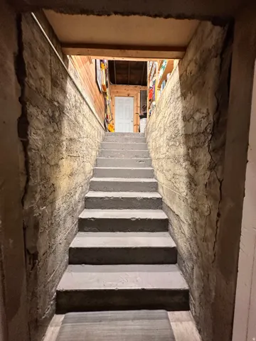 View of stairs