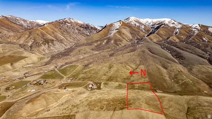 View of mountain background