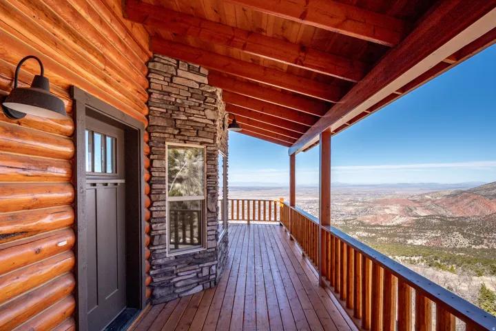 View of deck