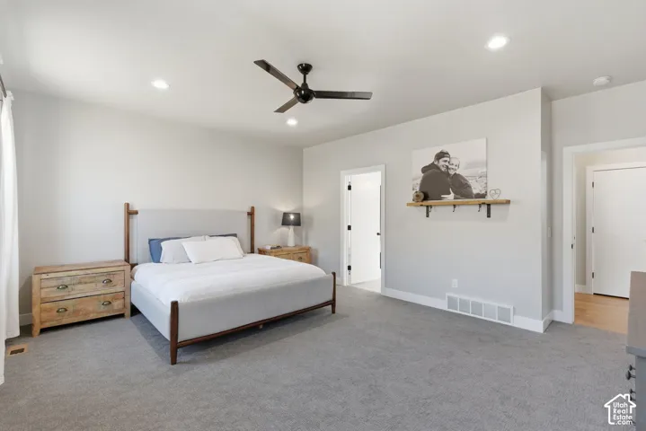 Oversized Grand Master Bedroom