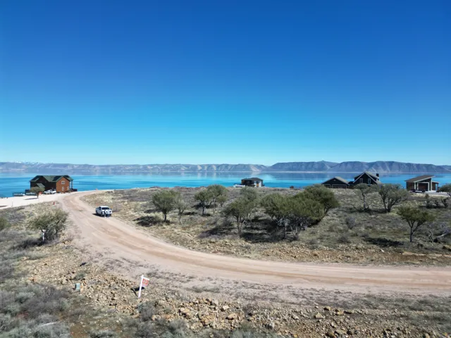 Water view featuring a mountainous background