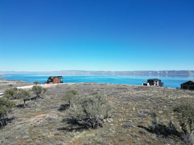Water view with mountains