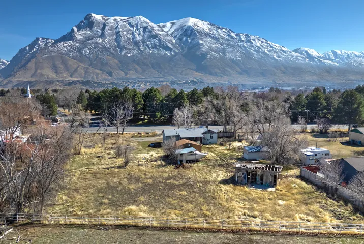 View of mountain background