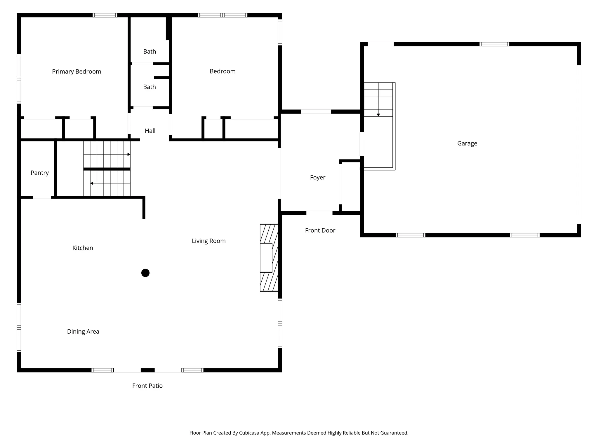 View of floor plan / room layout