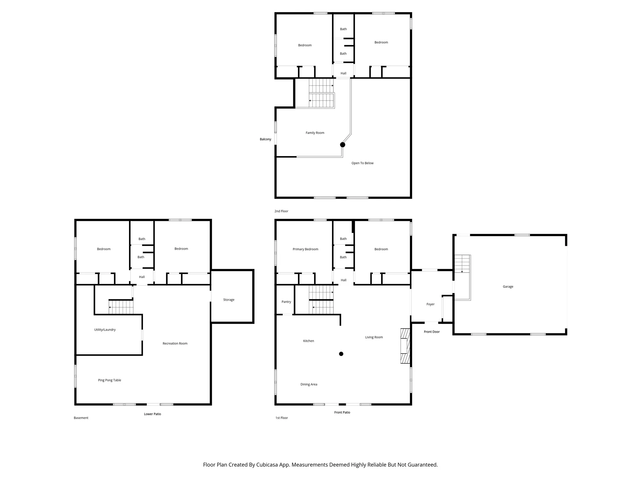 View of floor plan / room layout