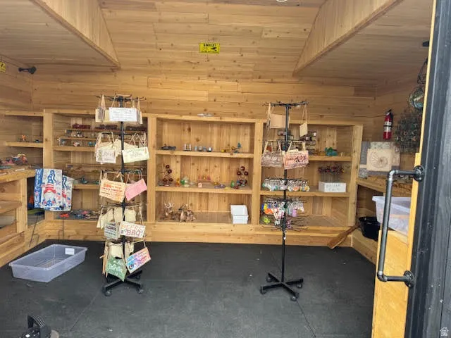 View of storage area