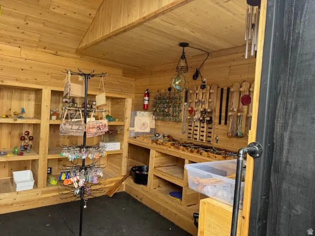 View of storage room