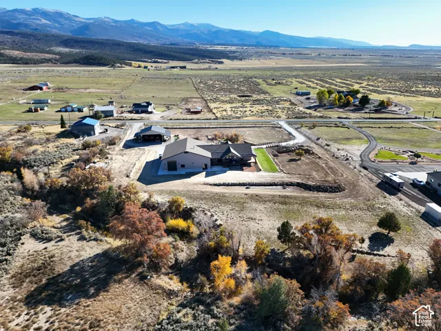 View of rural area featuring a mountain backdrop