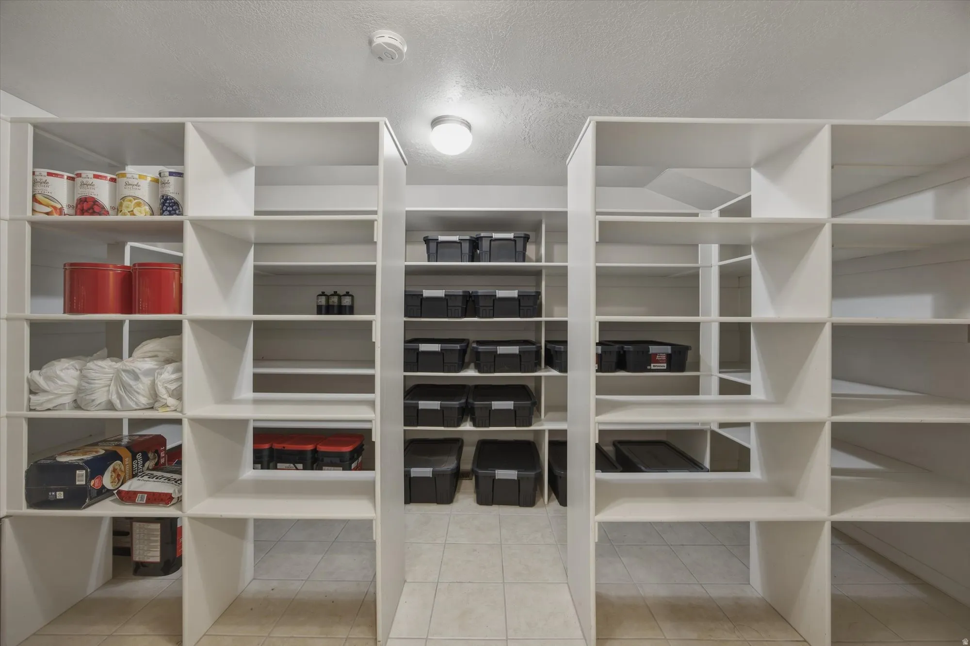 View of storage area