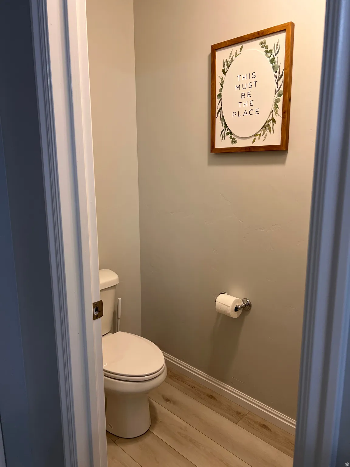Master bathroom water closet