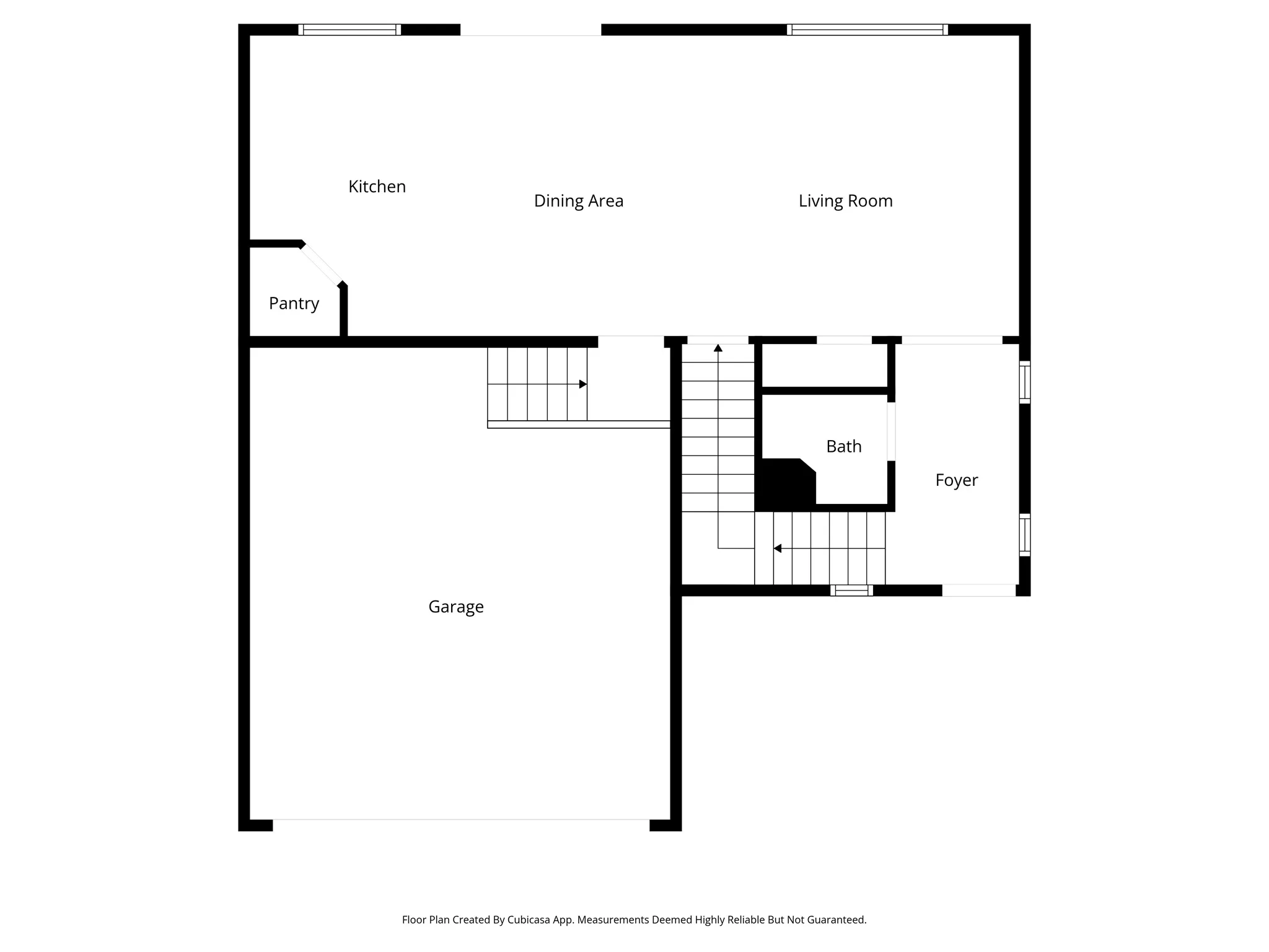 View of floor plan / room layout