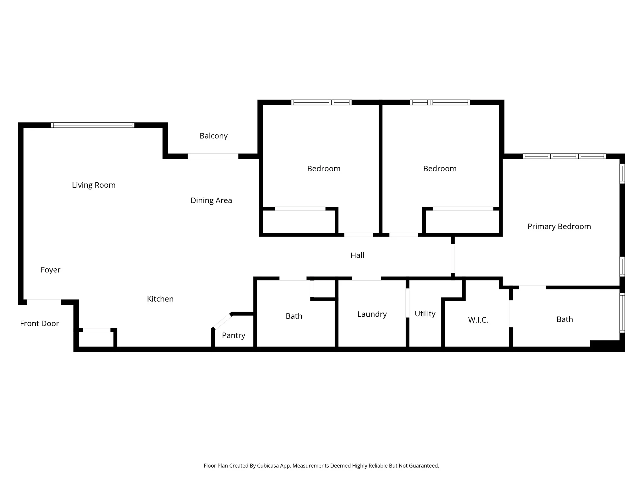 View of room layout