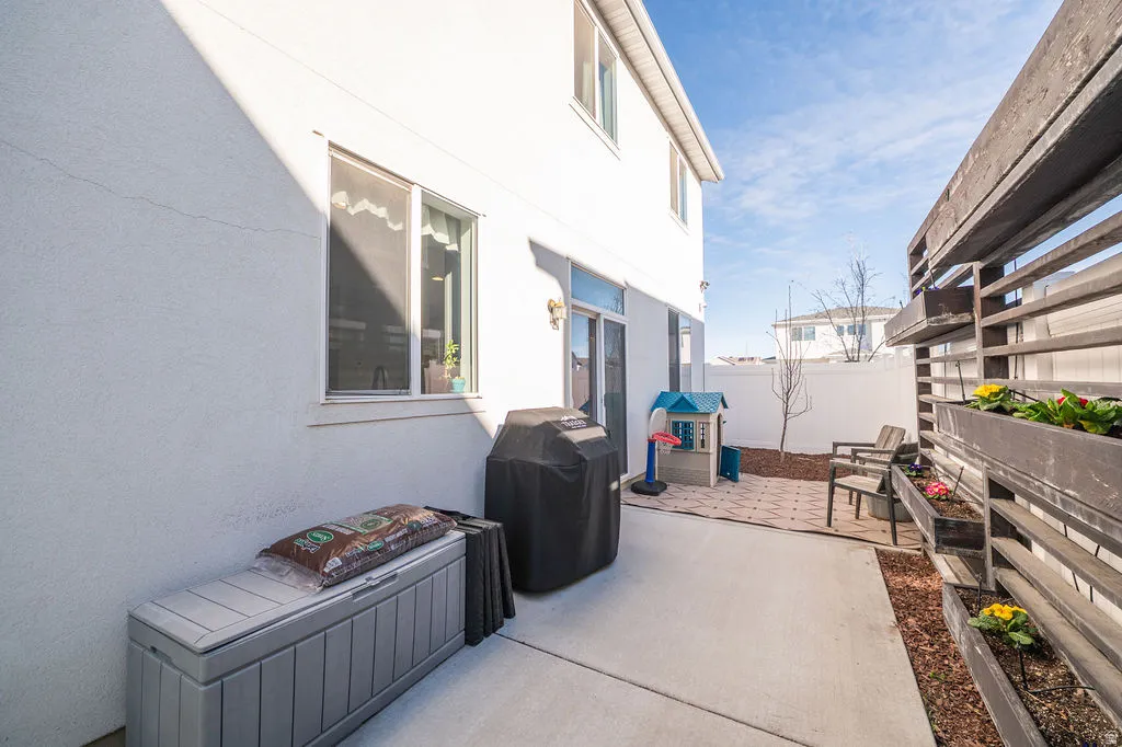 View of patio / terrace with a grill