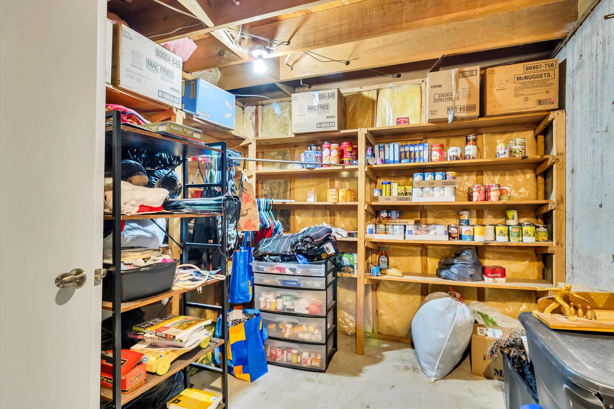 View of storage