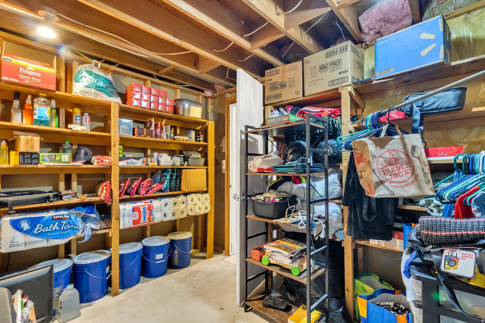 View of storage area