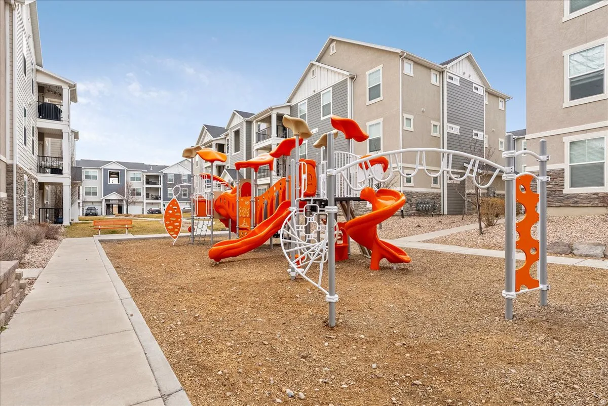 View of community playground