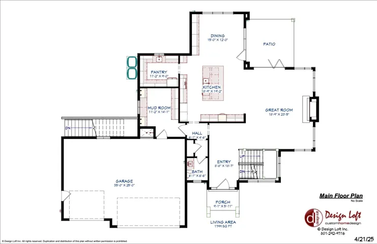 View of floor plan / room layout
