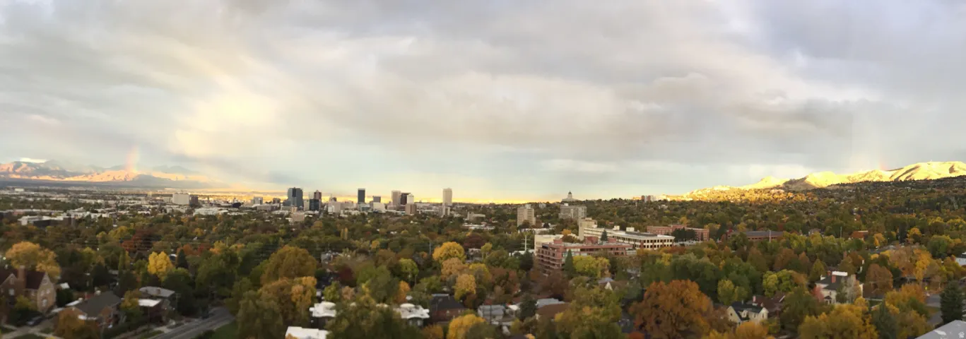 View of urban area