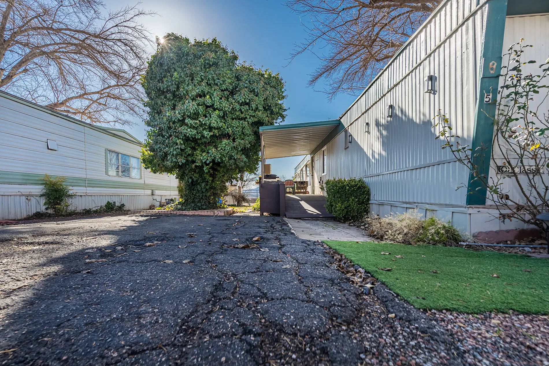 View of side of home