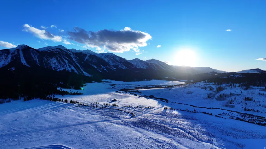 View of mountain background