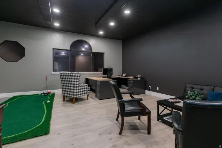 View of office space