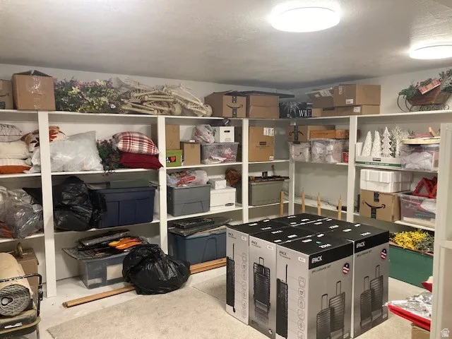 View of storage room