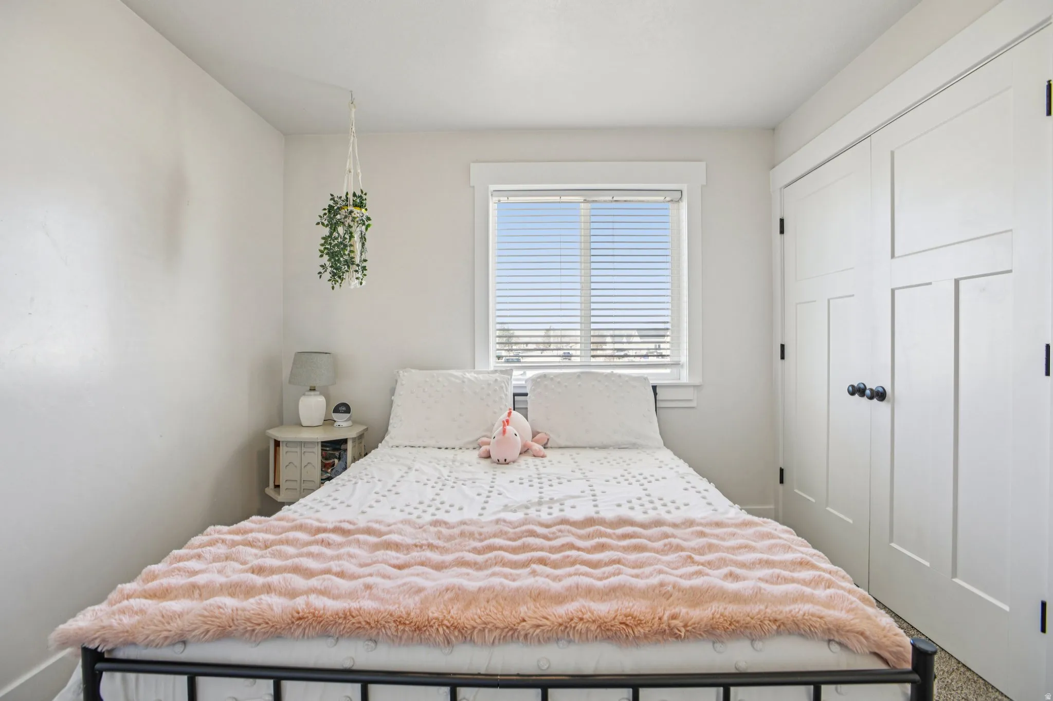 Bedroom featuring a closet