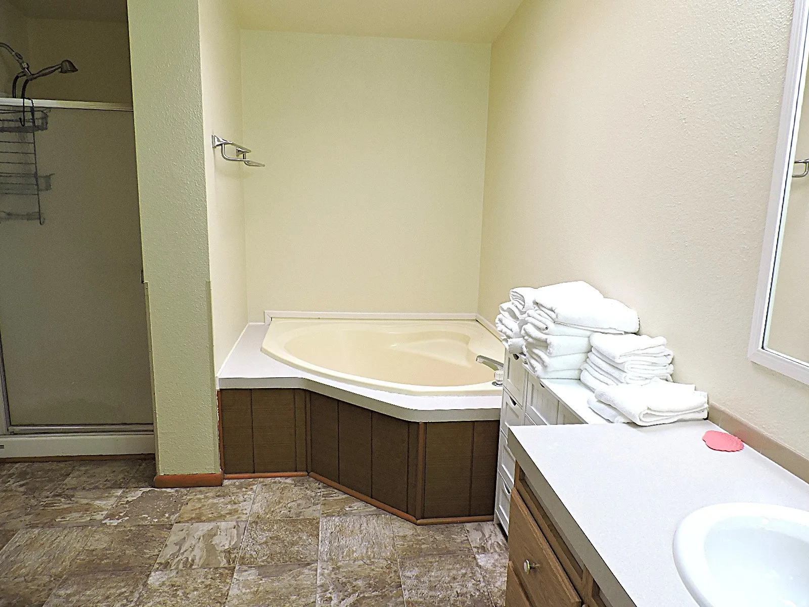 Bathroom in owner/manager home