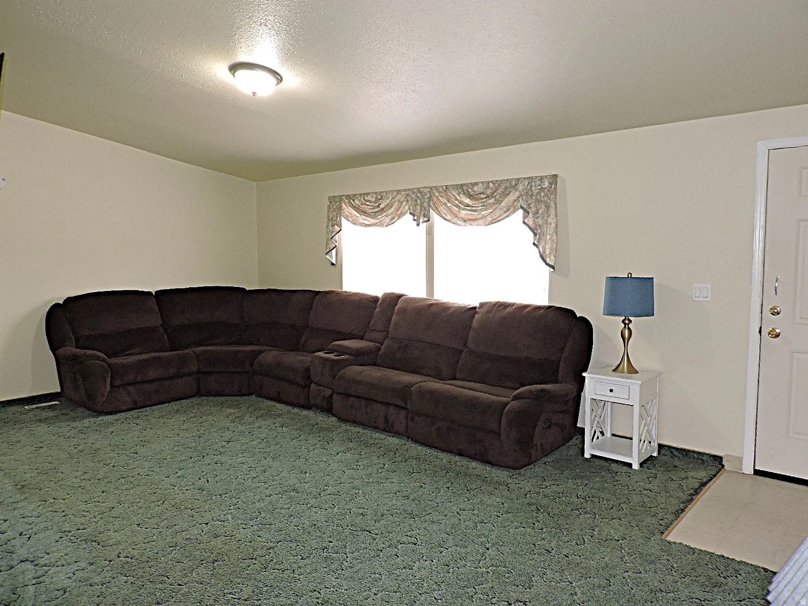 Living area in owner/manager home