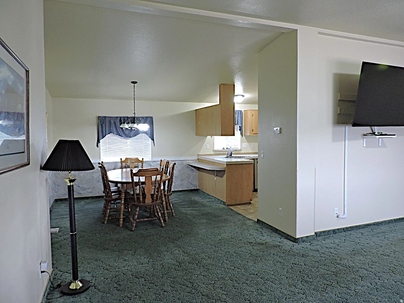 Dining area in owner/manager home