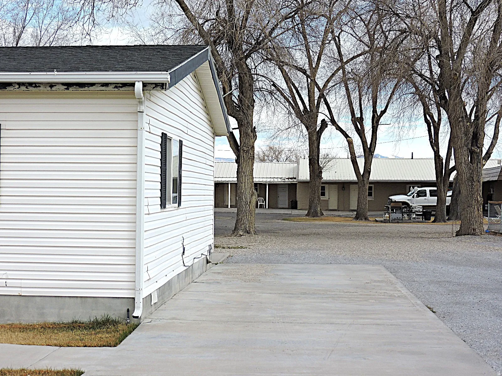 View of home to Motel