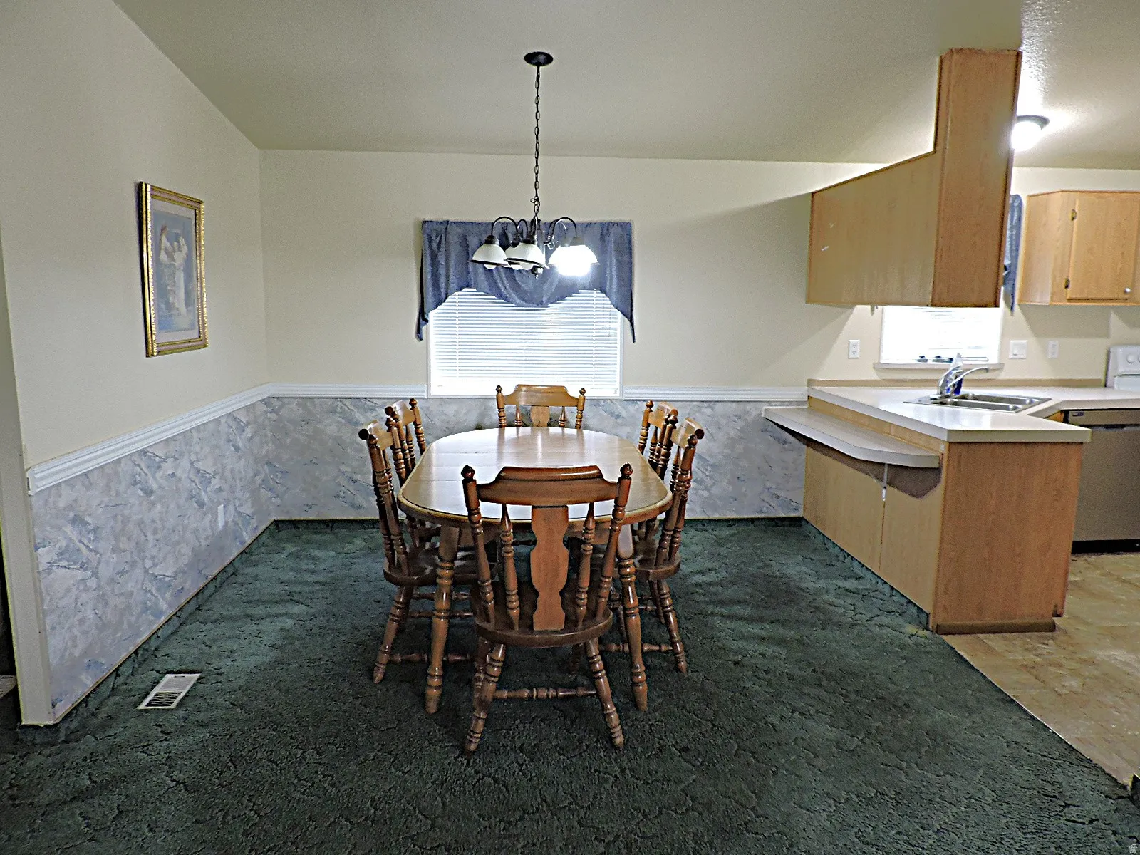 Dining area in owner/manager home