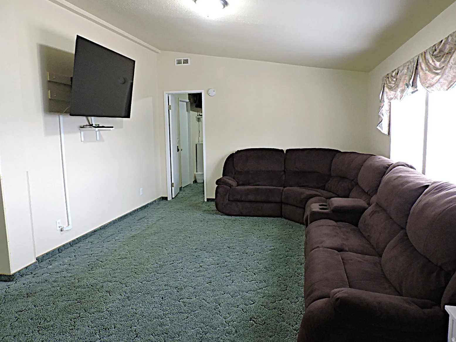 Living area in owner/manager home