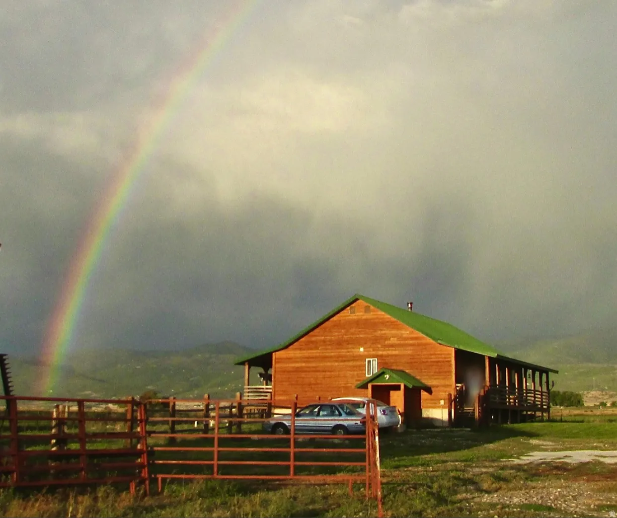 Stable with a view of rural / pastoral area